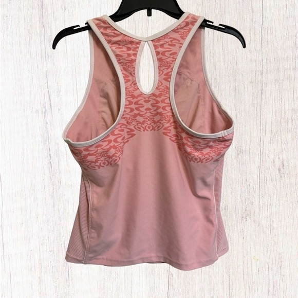 Nike Fit Dry Pink Tank Top for Workout sz XL Women’s V-Neck Athletic Athleisure - Picture 2 of 4